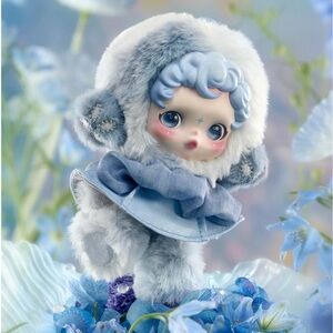 POP MART Skullpanda Dew plush pendant from the L’impressionisme Series: